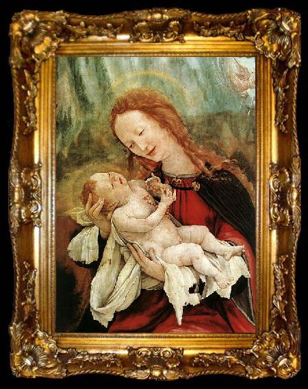 framed  Matthias Grunewald Nativity, ta009-2